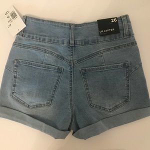 Forever 21 Blue Denim Shorts